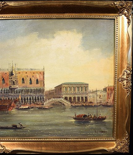 Venise, vue du bassin de Saint-Marc